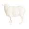 Hello Honey® 6.75" Long White Pastoral Elegance Sheep Taper Candle Holder